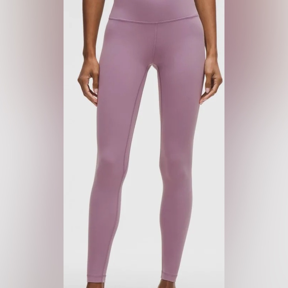Lululemon Athletica Purple High-Waisted Leggings